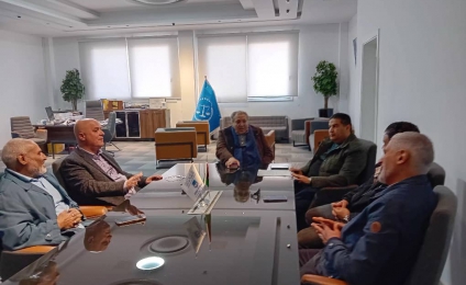 لقاء بين رئيس الجامعة وامين عام الاتحاد لرياضة الطلاب 